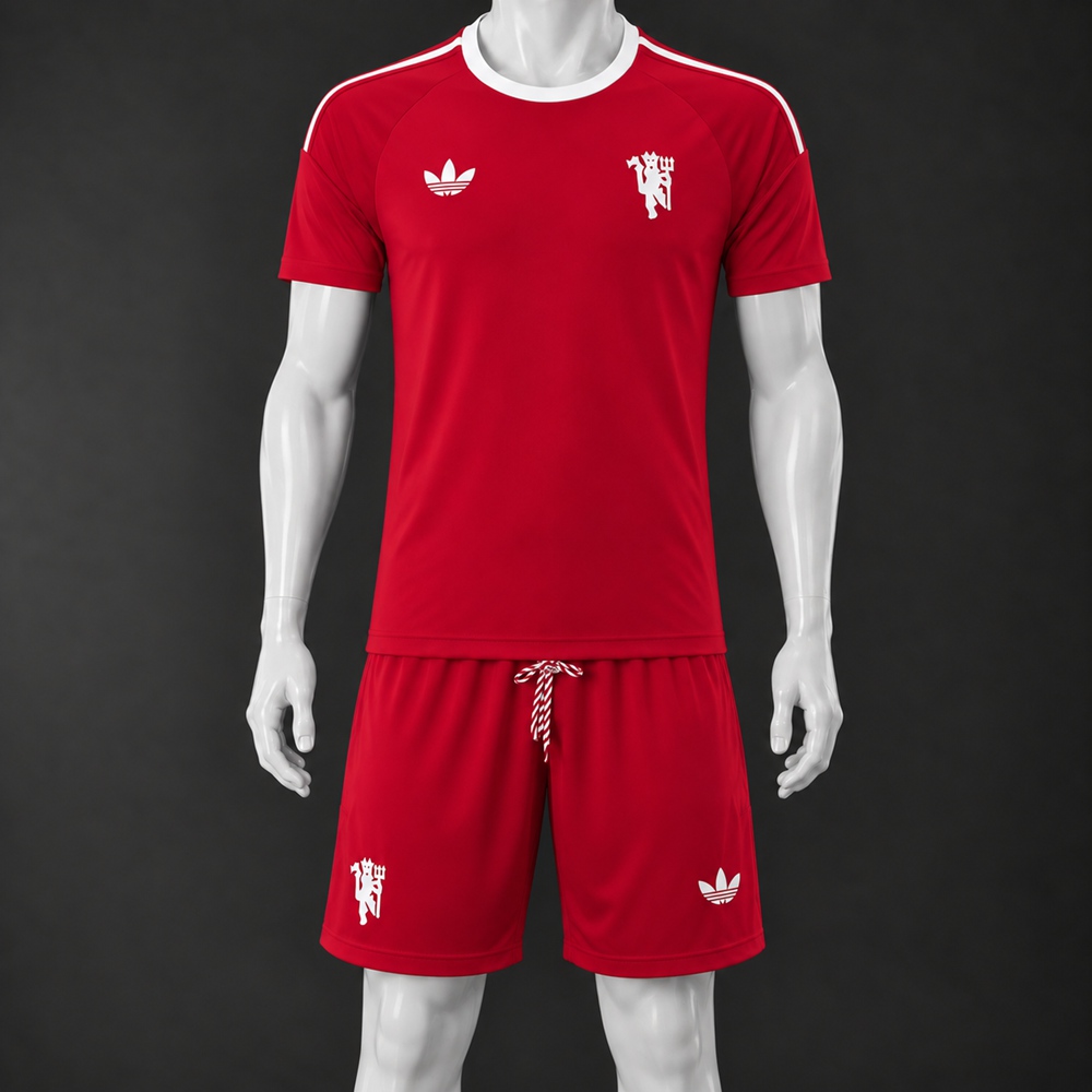 Manchester United 26/27 Red Short-Sleeve Shorts Set