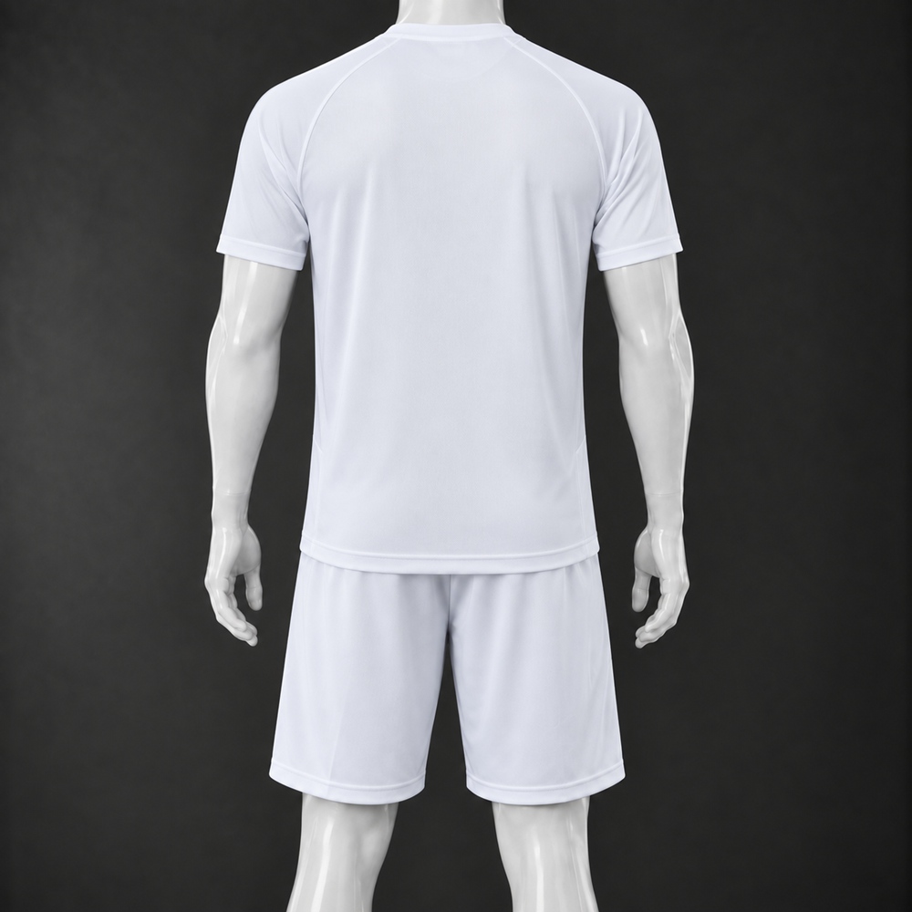 Manchester United 26/27 White Red Short-Sleeve Shorts Set Foto 2