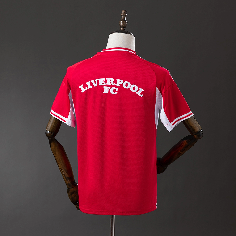 Liverpool 25/26 US Pack Full-Button Baseball Jersey Red Foto 2