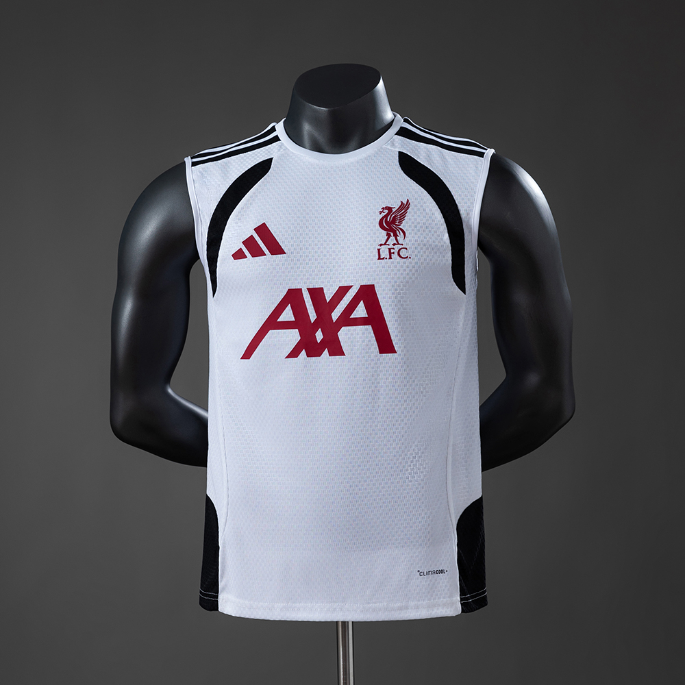 Liverpool 26//27 Player Version Training Vest White Jersey