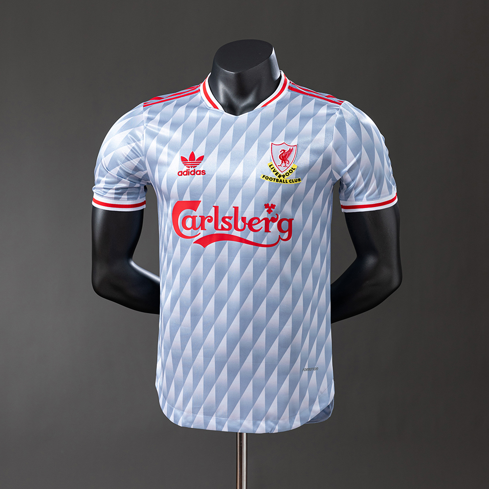 Liverpool The Beatles Co-branded Player Version Away Retro Jersey