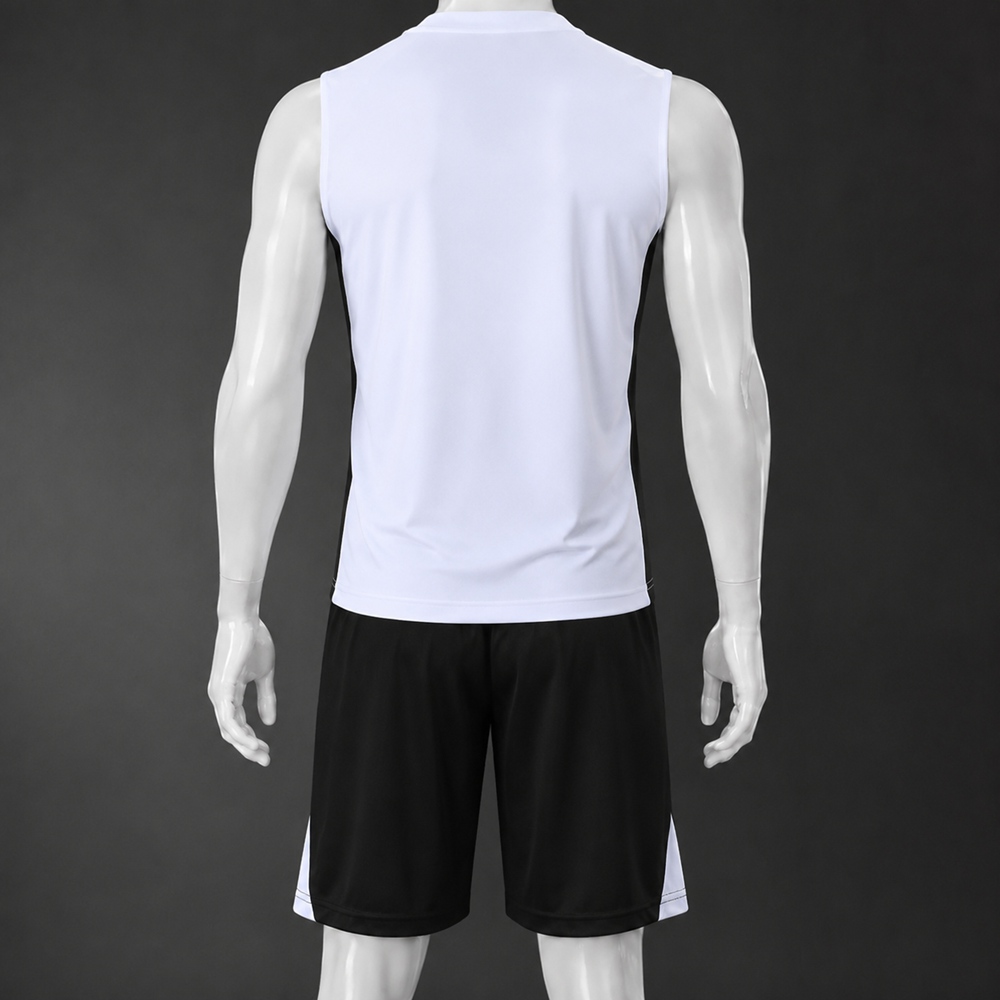 Liverpool 25/26 White Black Red  Training Vest kit Foto 2