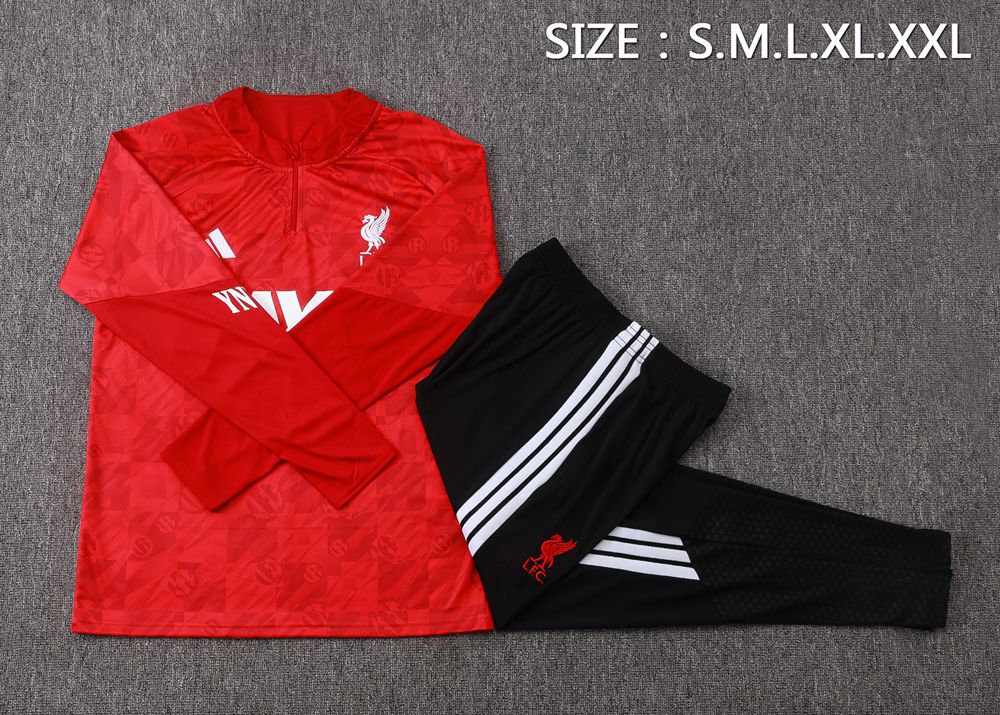 Liverpool 26/27 Red Black Half Zip Tracksuit Foto 2