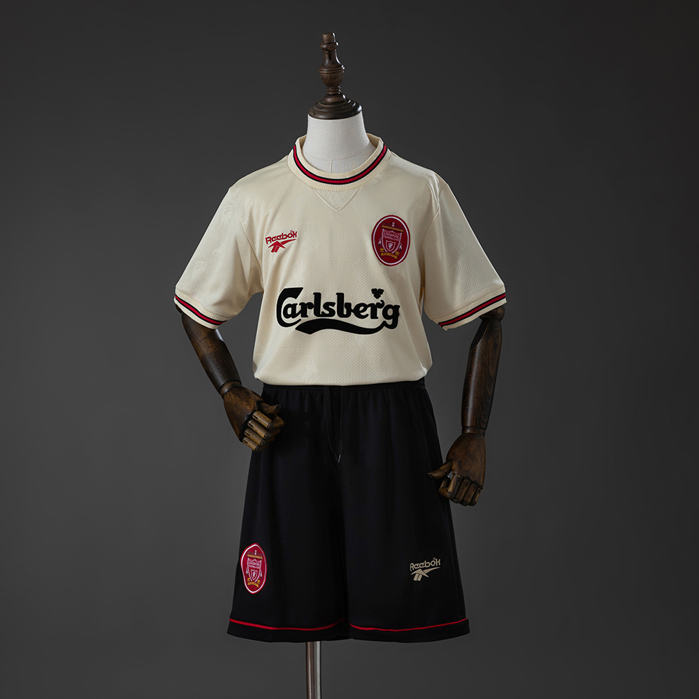 Liverpool 96/97 Away Retro Kids Kit Jersey