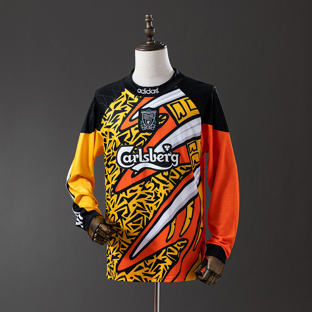 Liverpool 95/96 Goalkeeper Long Sleeve Retro Jersey
