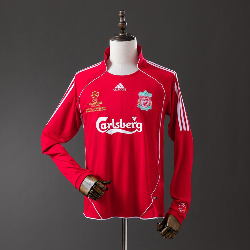 Liverpool 06/08 Home Long Sleeve Retro Jersey
