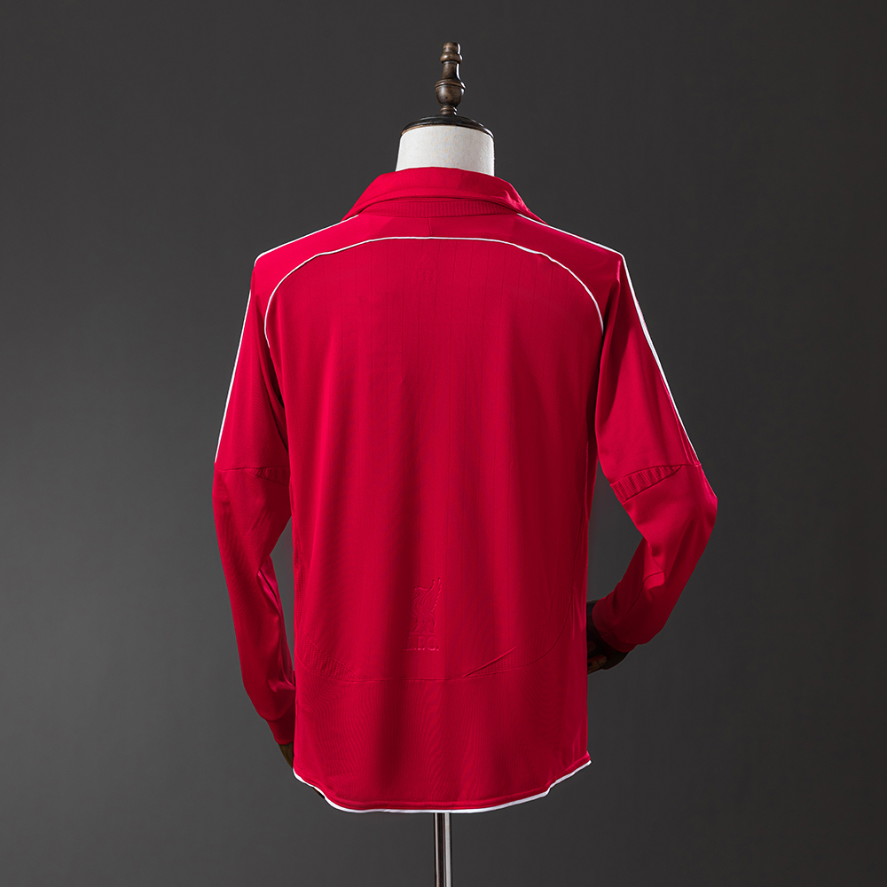 Liverpool 06/07 Home Long Sleeve Retro Jersey Foto 2