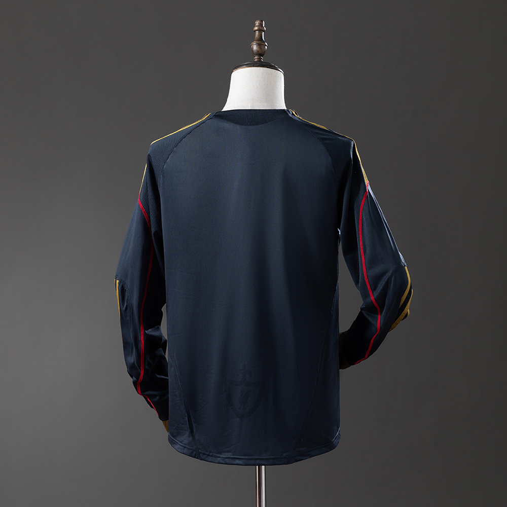 Liverpool 09/10 Away Long Sleeve Retro Jersey Foto 2