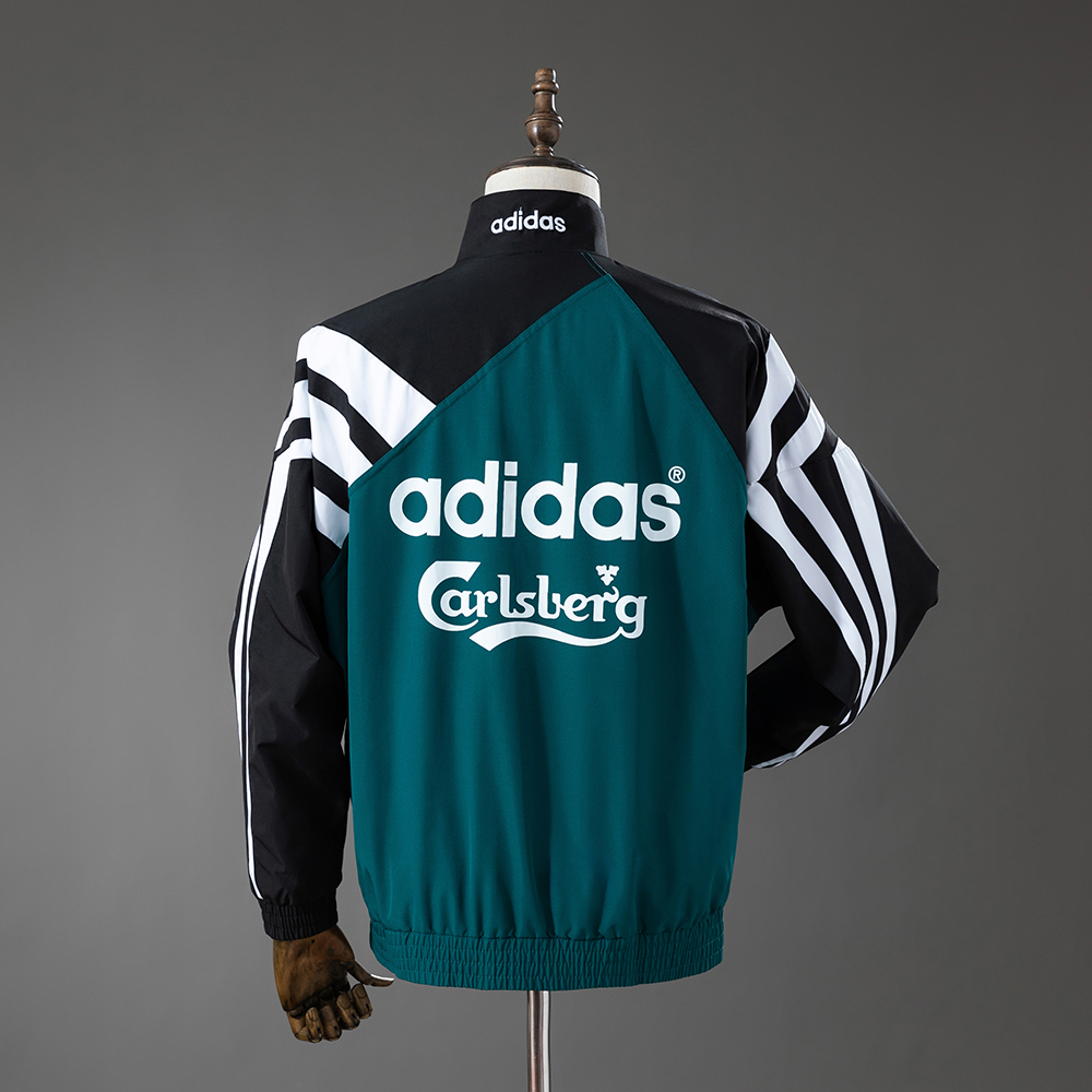 Liverpool 95/96 Track Jacket Top - Green Foto 2