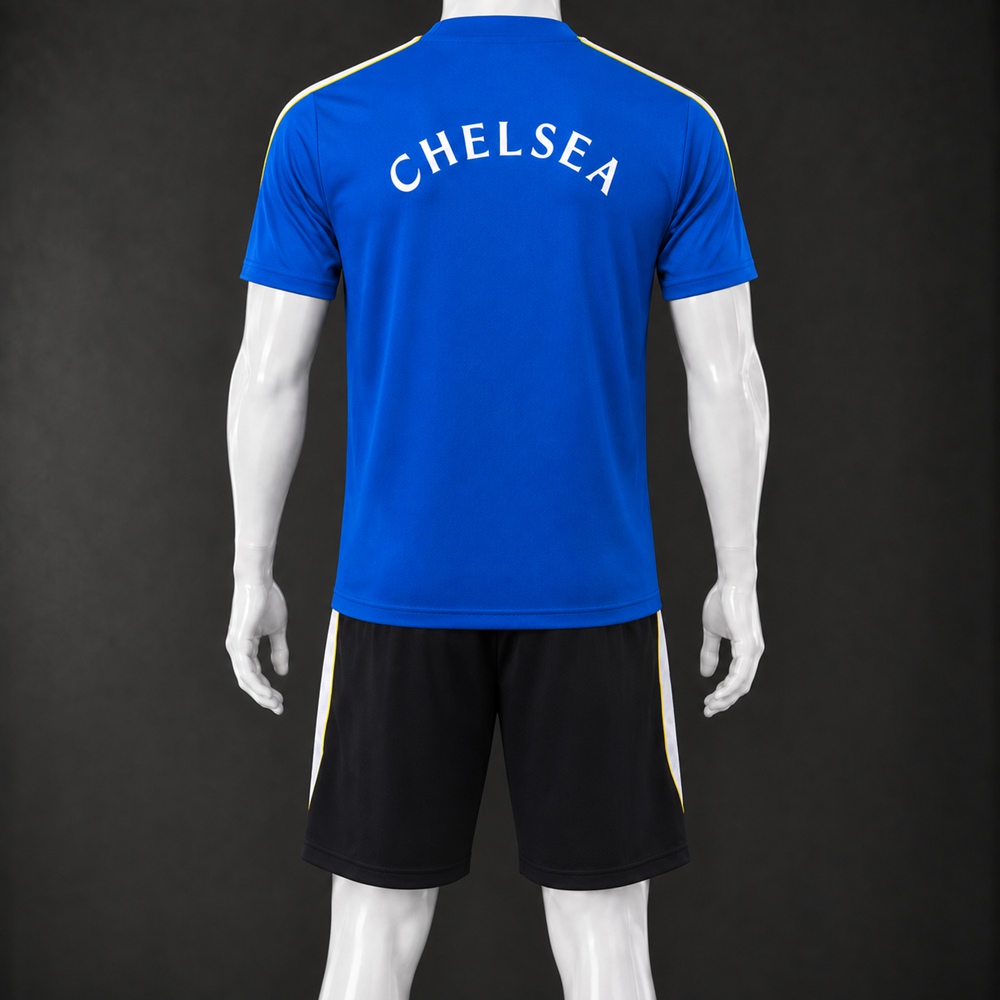 Chelsea 26/27 Royal Blue Short Sleeve Short Set Foto 2