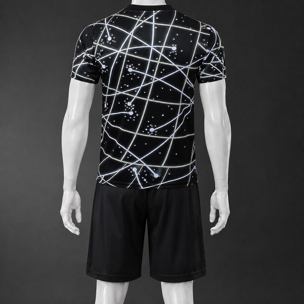 Chelsea 25/26 Black Star Print Short Sleeve Short Set Foto 2