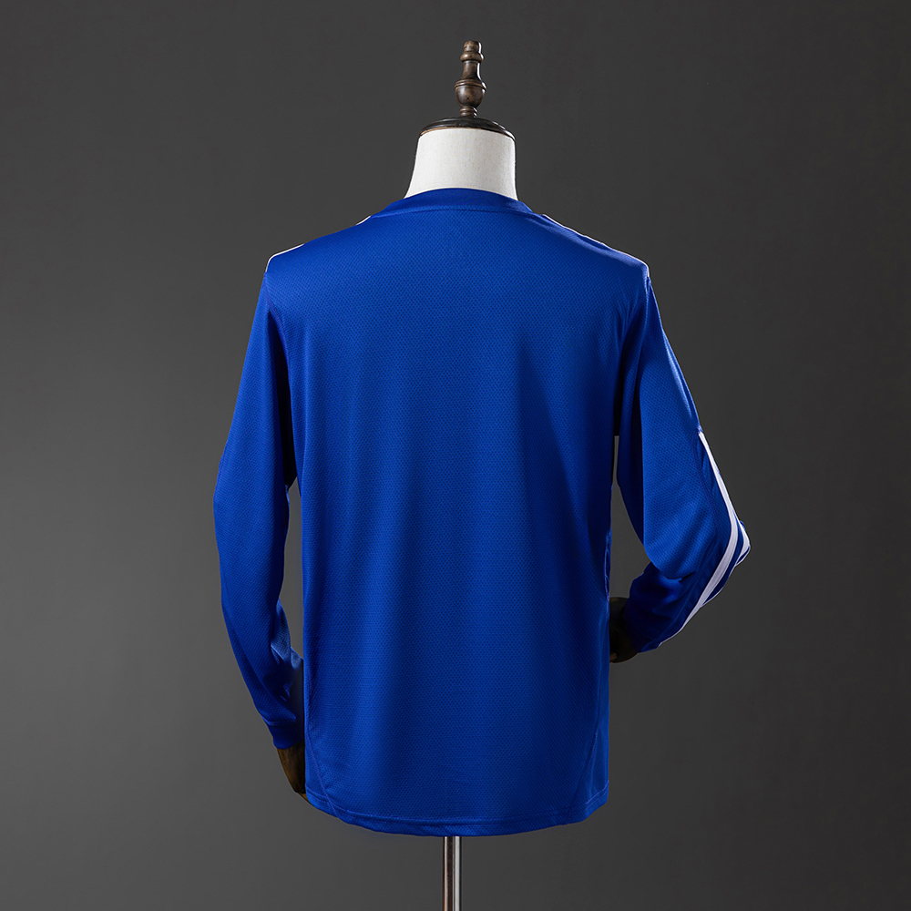 Chelsea 09/10 Home Long Sleeve Retro Jersey Foto 2