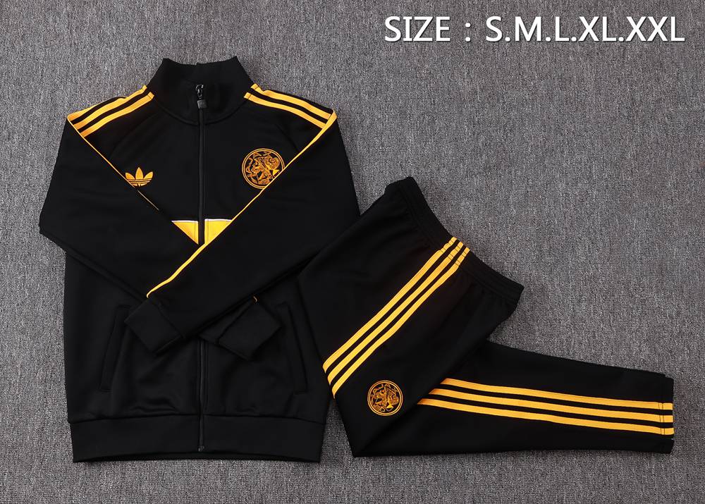 Chelsea 26/27 Black Gold Jacket Kit Foto 2