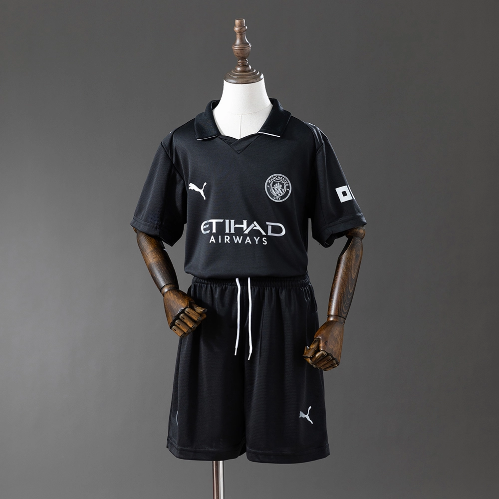Manchester City 25/26 Away Full kids kit Jersey