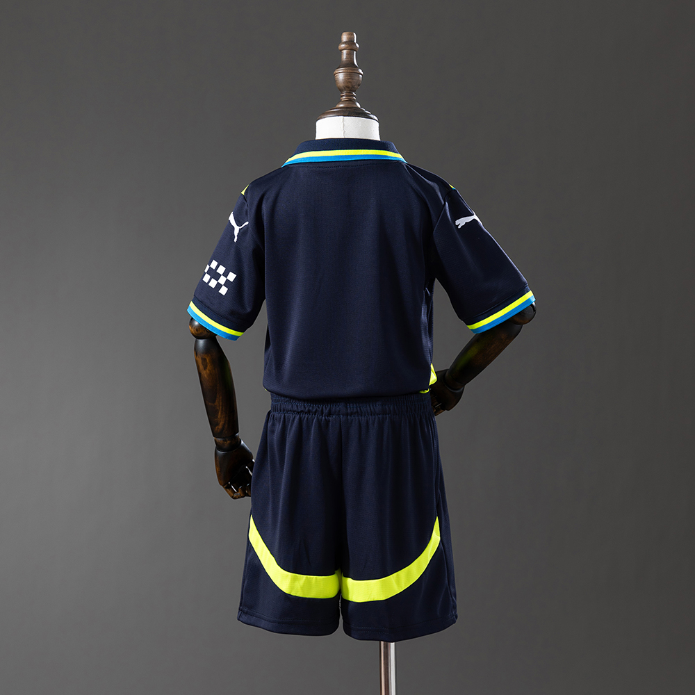 Manchester City 24/25 Away Full kids kit Jersey Foto 2