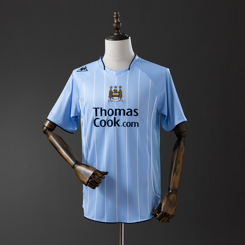 Manchester City 07/08 Home Retro Jersey
