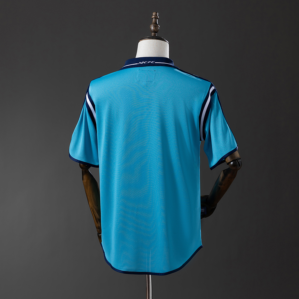 Manchester City 02/03 Home Retro Jersey Foto 2