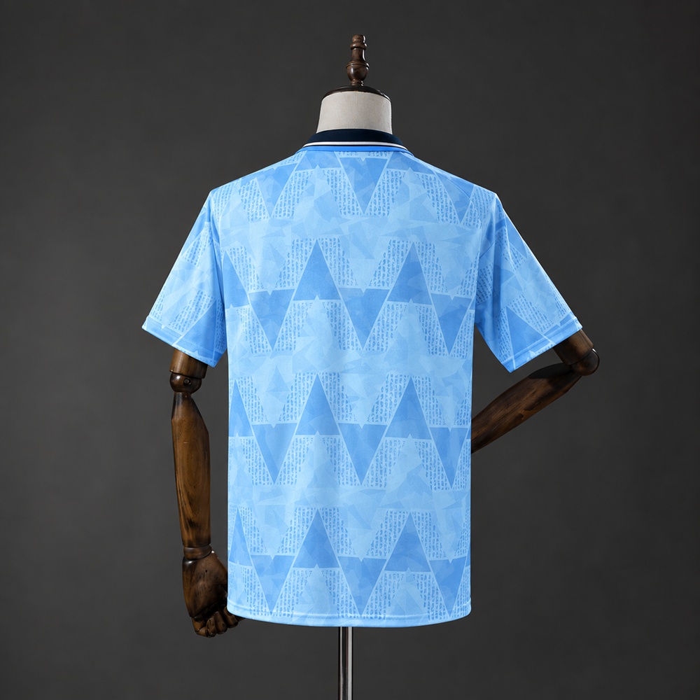Manchester City 89/91 Home Retro Jersey Foto 2