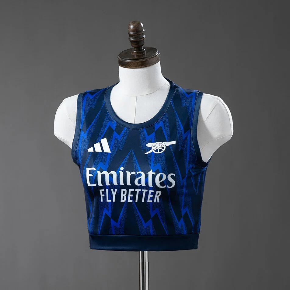 Arsenal 2526 Womens Crop Tank Top Third Jersey