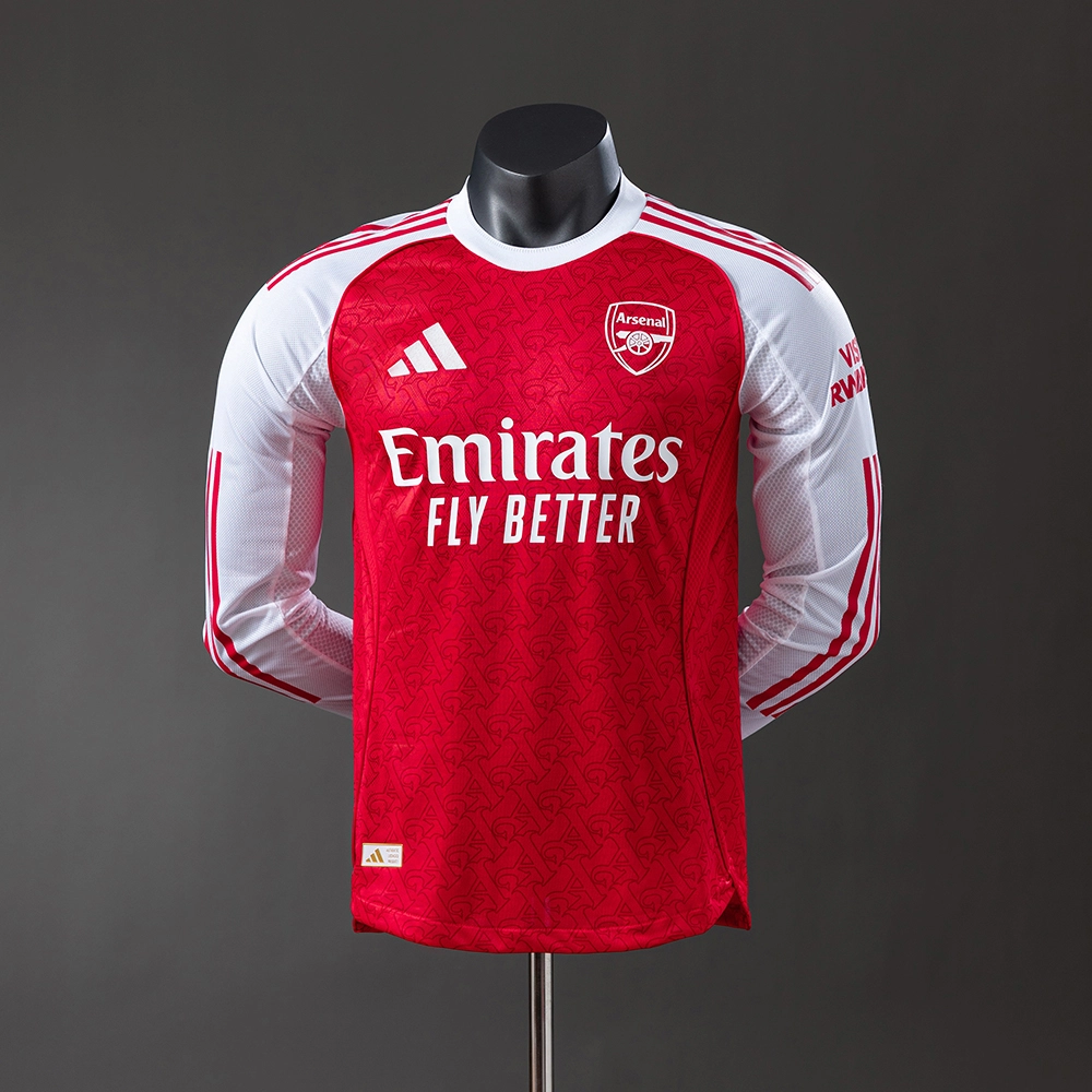 Arsenal 25/26 Home Long Sleeve Player Version Jersey