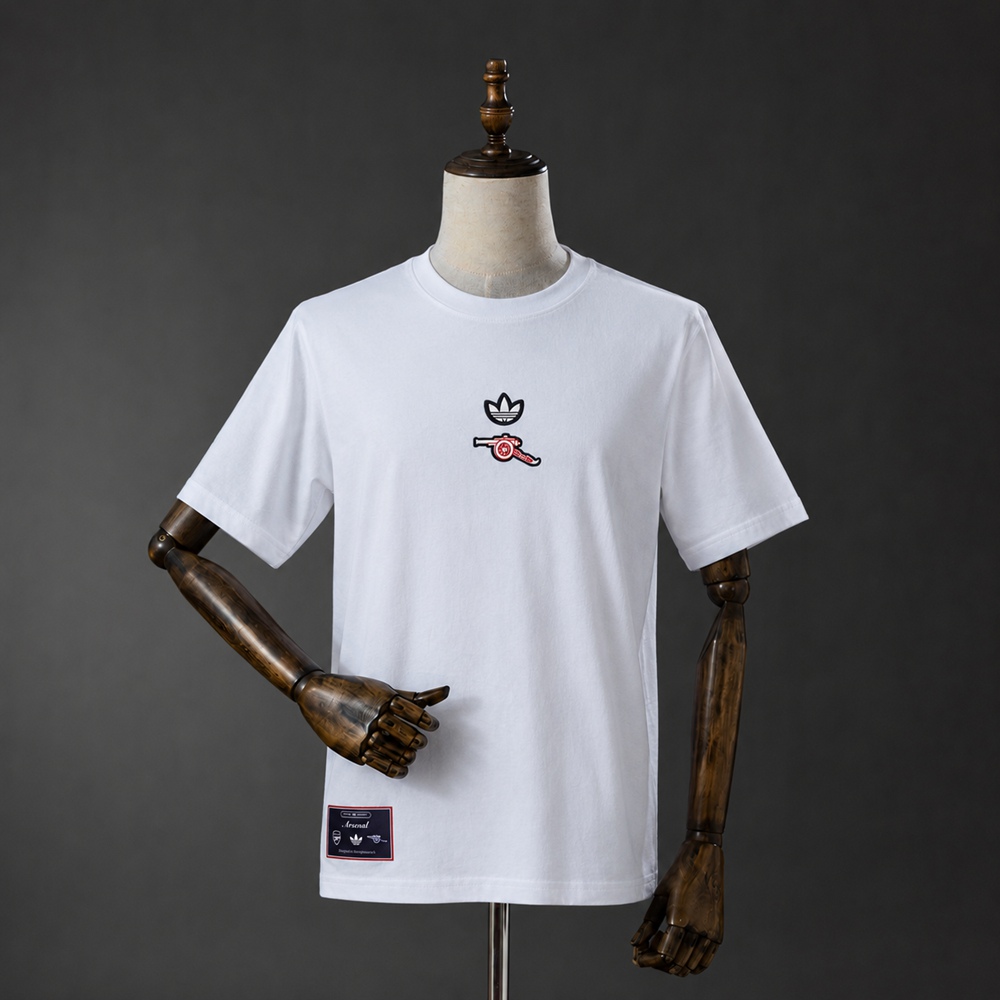 Arsenal White Originals Retro Style Casual Shirt
