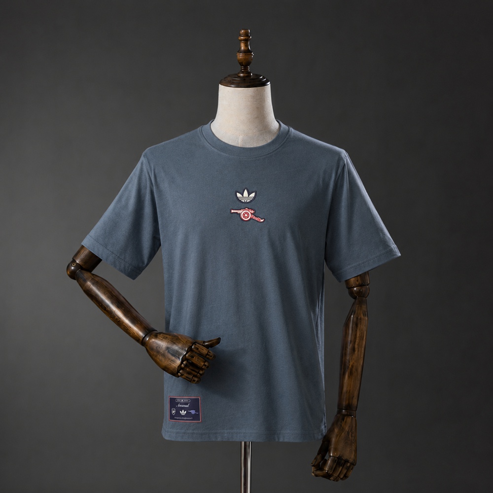 Arsenal Gray Originals Retro Style Casual Shirt