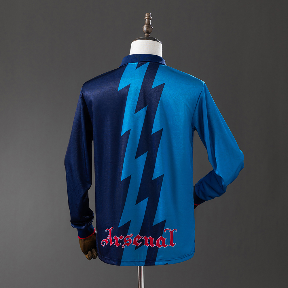 Arsenal 95/96 Away Long Sleeve Retro Jersey Foto 2