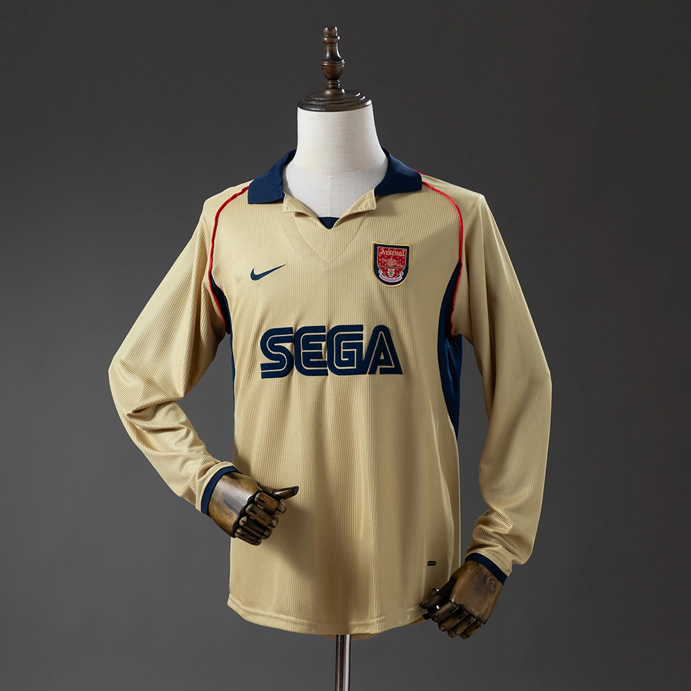 Arsenal 01/02 Away Long Sleeve Retro Jersey