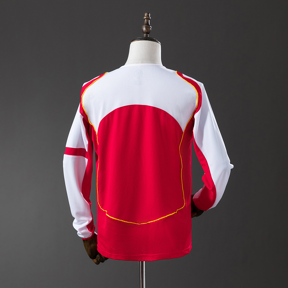 Arsenal 04/05 Home Long Sleeve Retro Jersey Foto 2