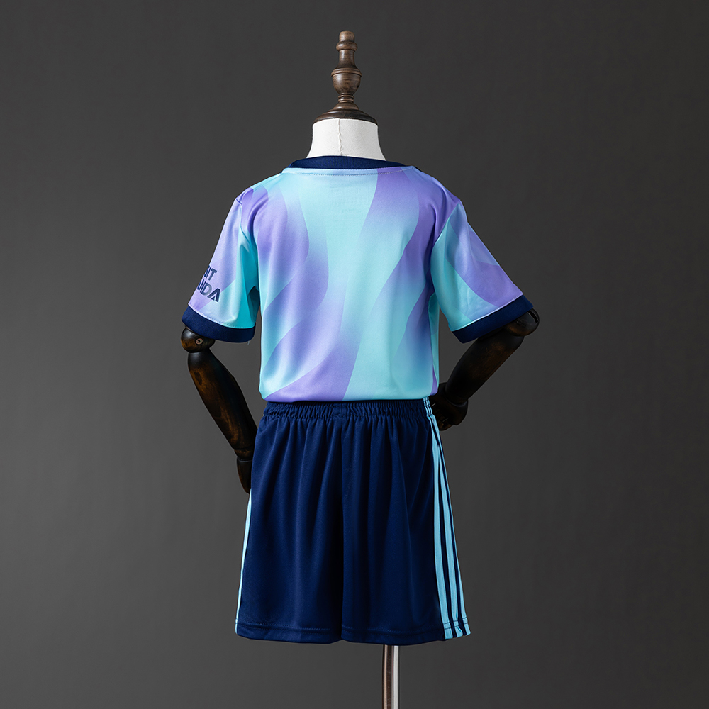 Arsenal 24/25 Third Away Full kids kit Jersey Foto 2