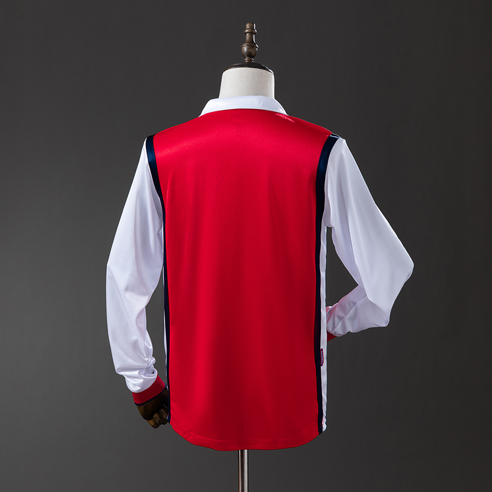 Arsenal 1998 Home Long Sleeve Retro Jersey Foto 2