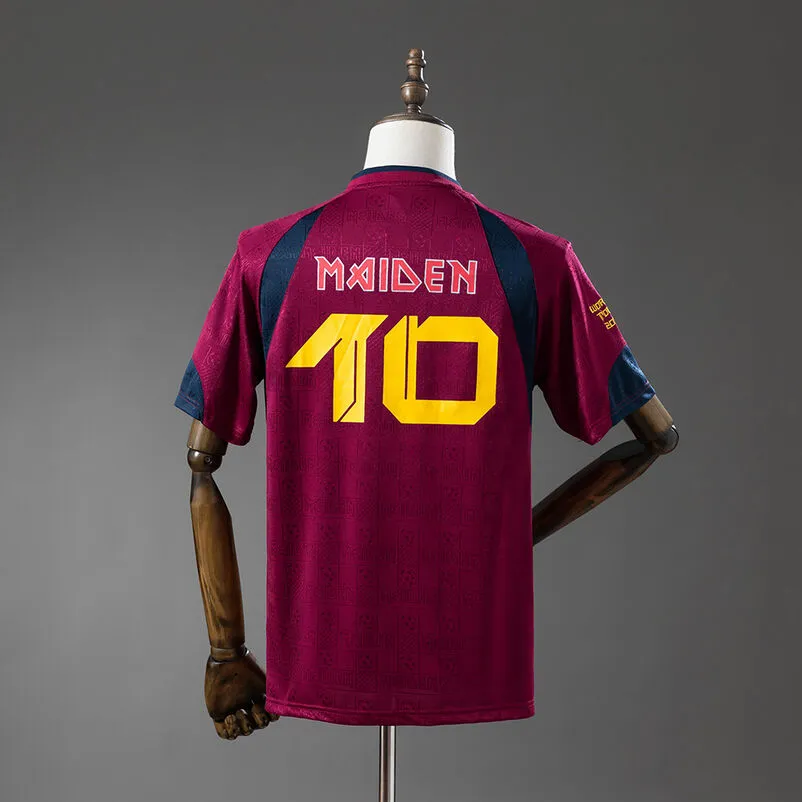 Iron Maiden x West Ham United 2010 Away Retro Jersey Foto 2