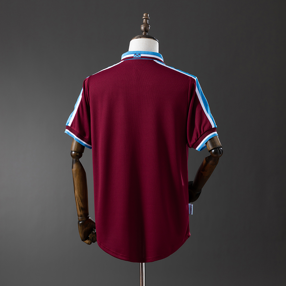 West Ham United 99/01 Home Retro Jersey Foto 2