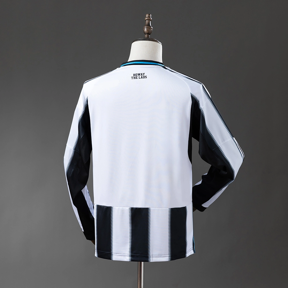 Newcastle United 25/26 Home Long Sleeve Jersey Foto 2