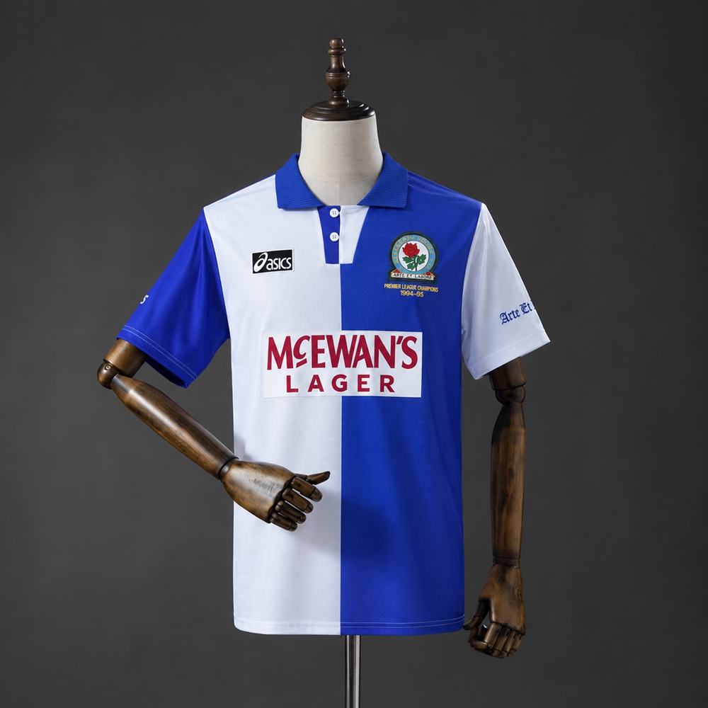 Blackburn Rovers 94/95 Home Retro Jersey