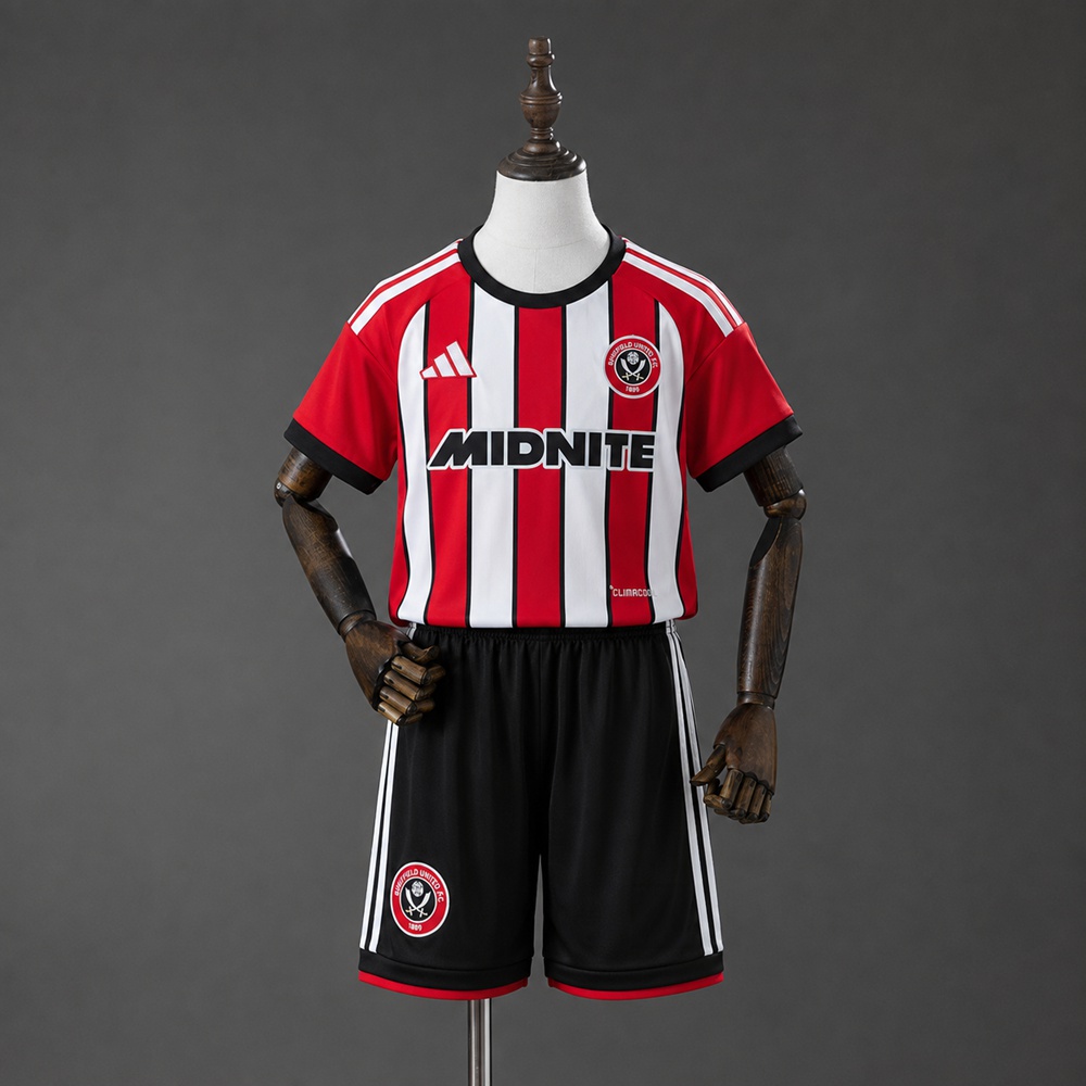 Sheffield United 26/27 Home Kids kit Size 16-28
