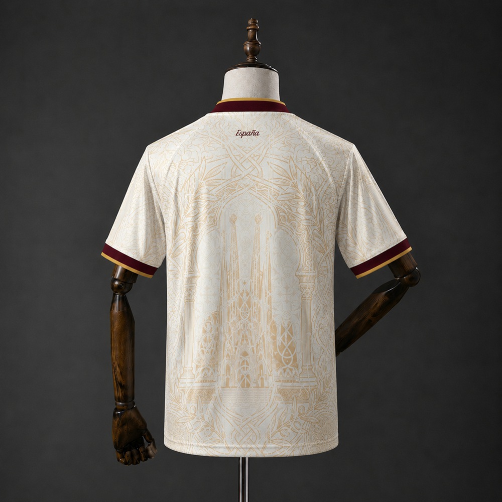 Spain 2026 White Champion Commemorative Jersey Foto 2
