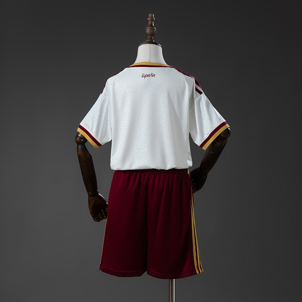 Spain 2026 2-Star Away Champion Edition Kids Kit Jersey Foto 2