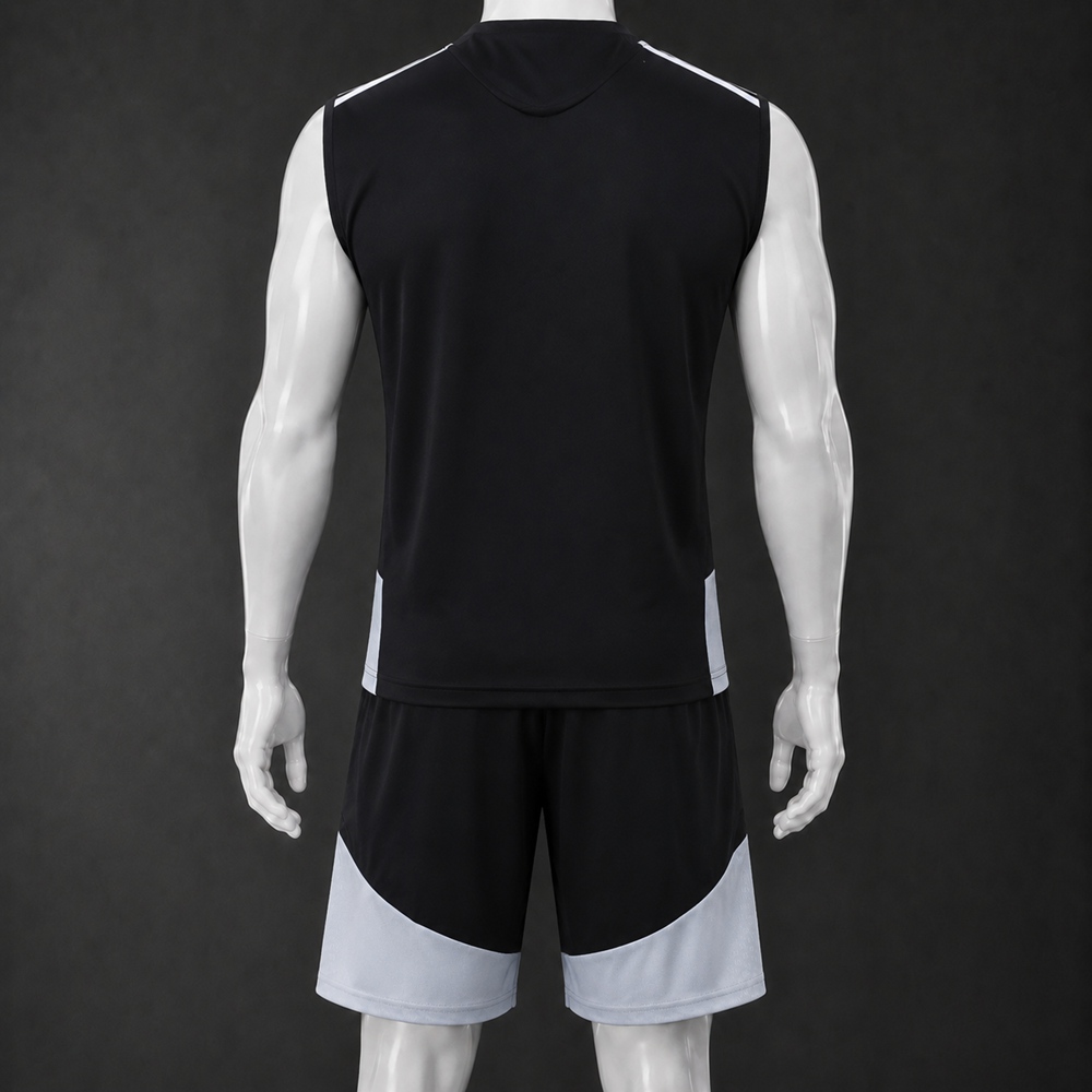 Spain 26/27 Black White Training Vest kit Foto 2