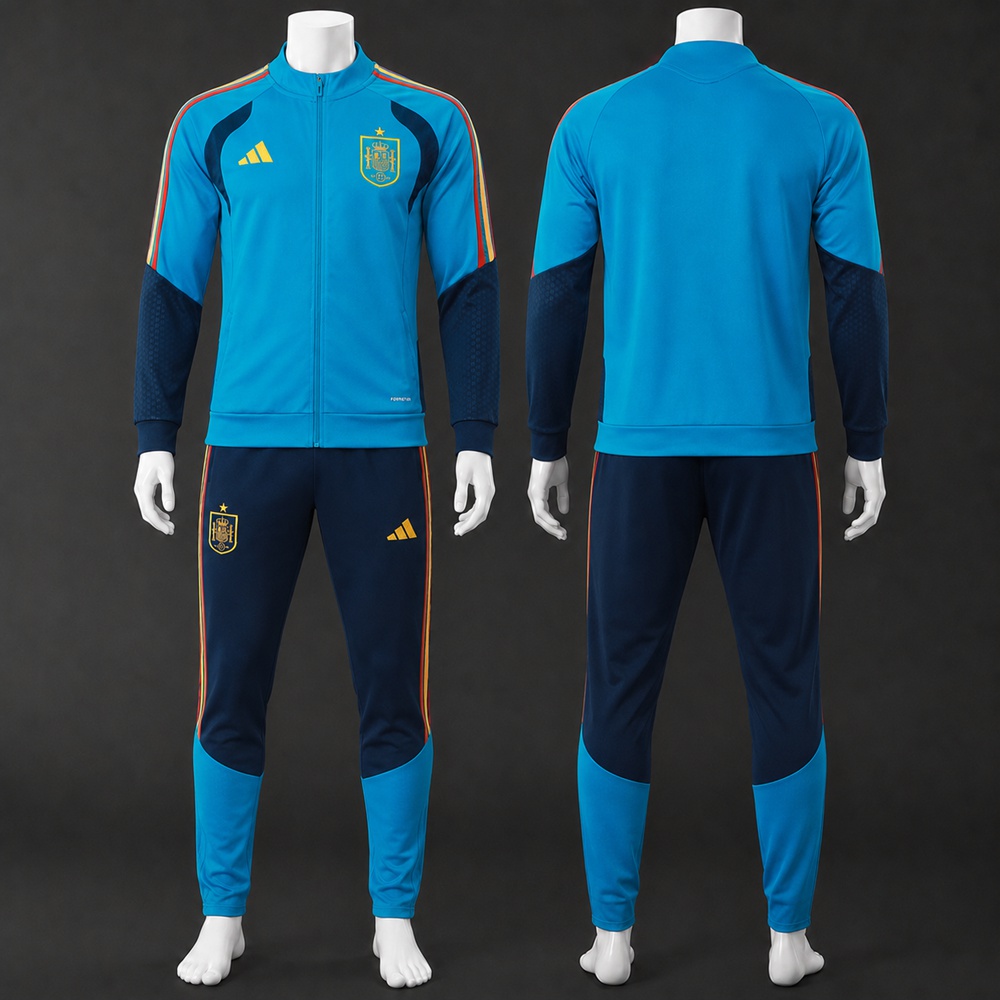 Spain 26/27 Turquoise Blue Jacket Kit