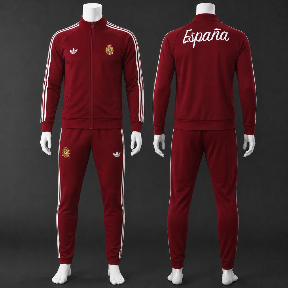 Spain 26/27 Burgundy Jacket Kit