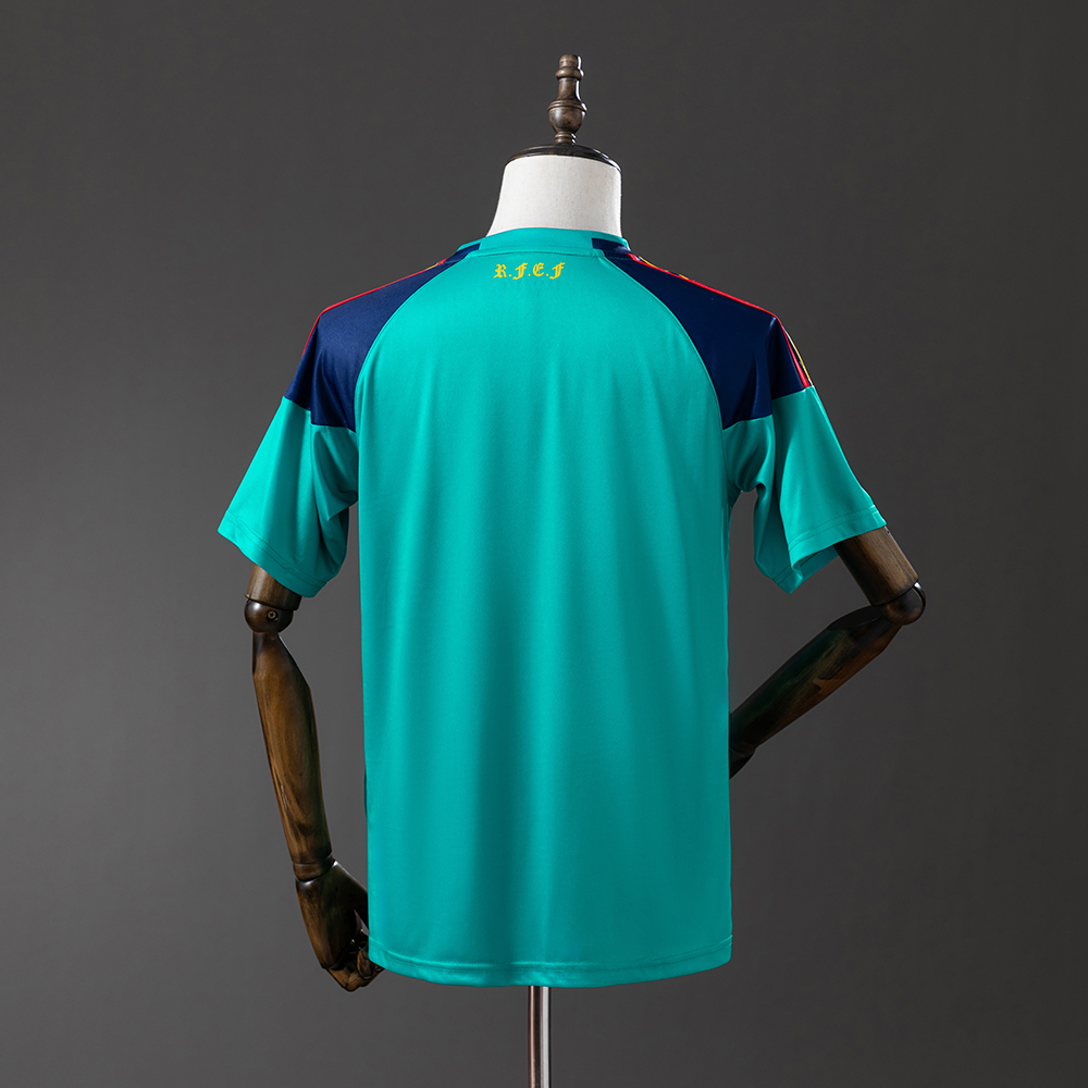 Spain 2010 Goalkeeper Retro Jersey Foto 2