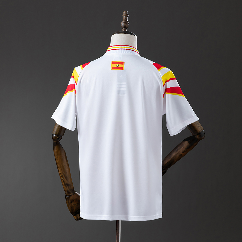 Spain 1996 Away Retro Jersey Foto 2
