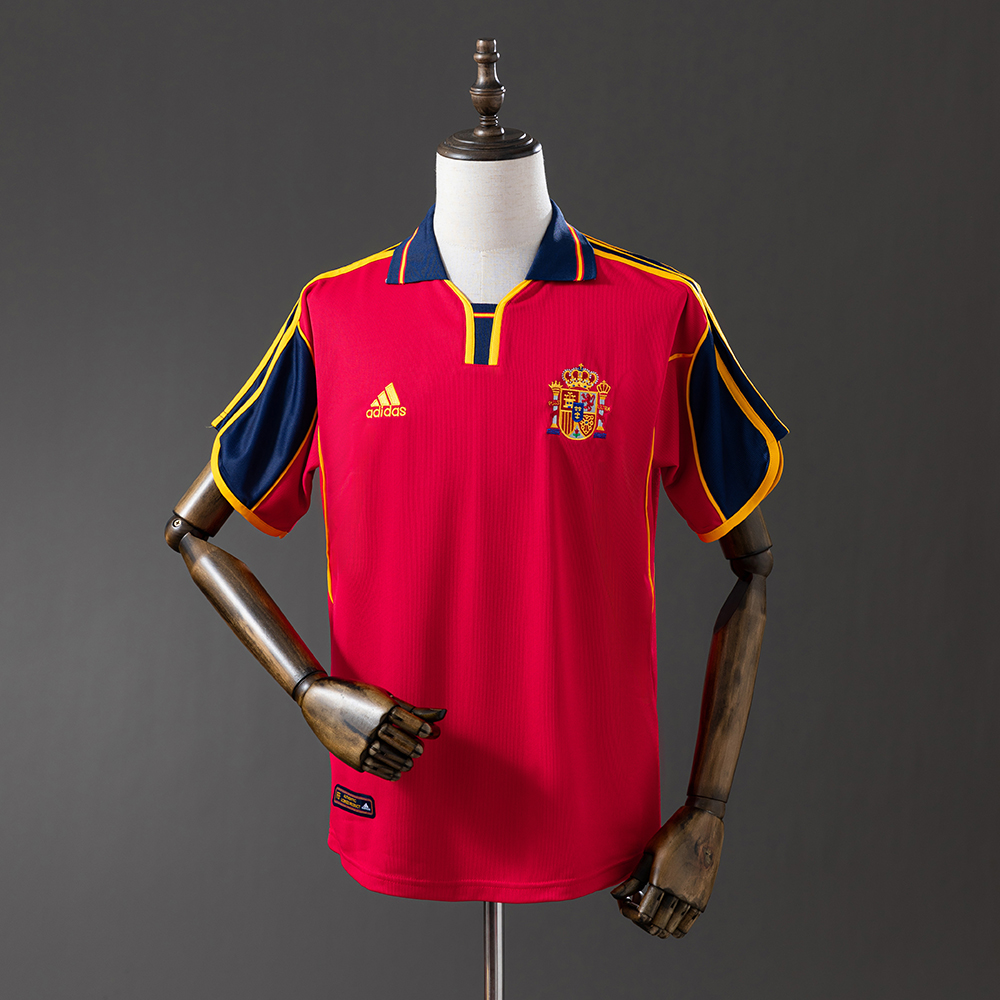 Spain 2000 Home Retro Jersey