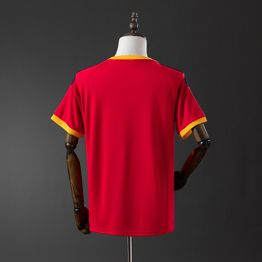 Spain 2002 Home Retro Jersey Foto 2