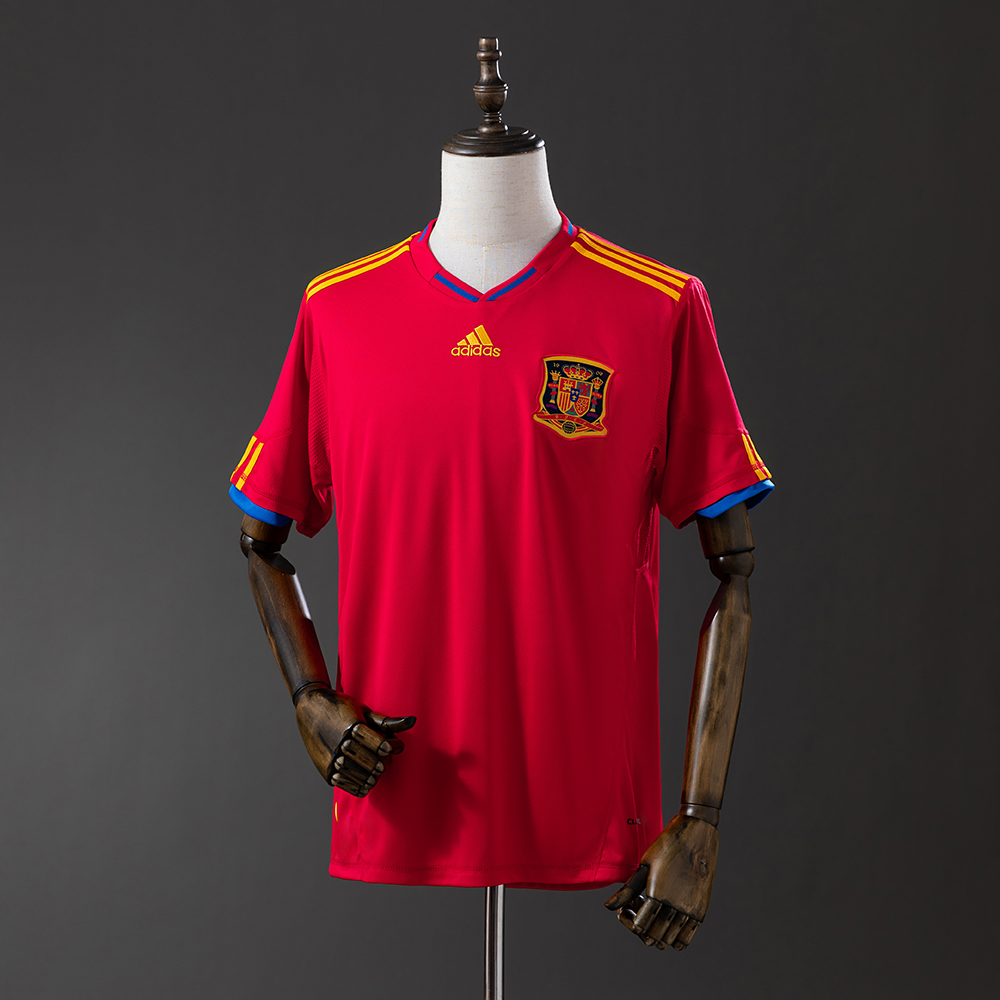 Spain 2011 Home Retro Jersey