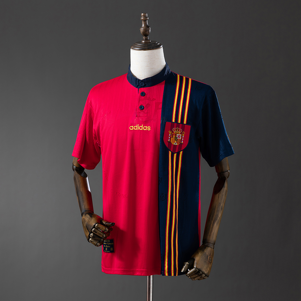 Spain 1996/98 Home Retro Jersey