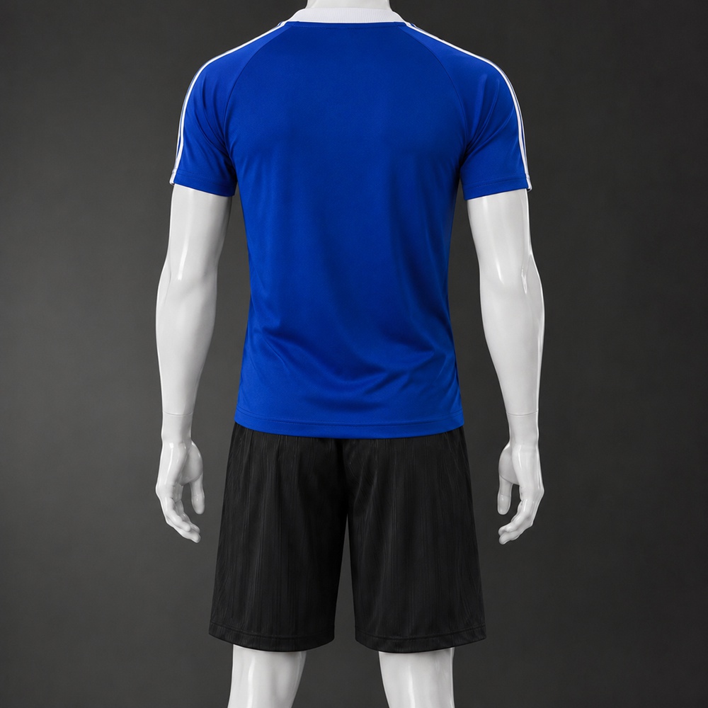 Argentina 26/27 Blue Black Short Sleeve Short Set Foto 2