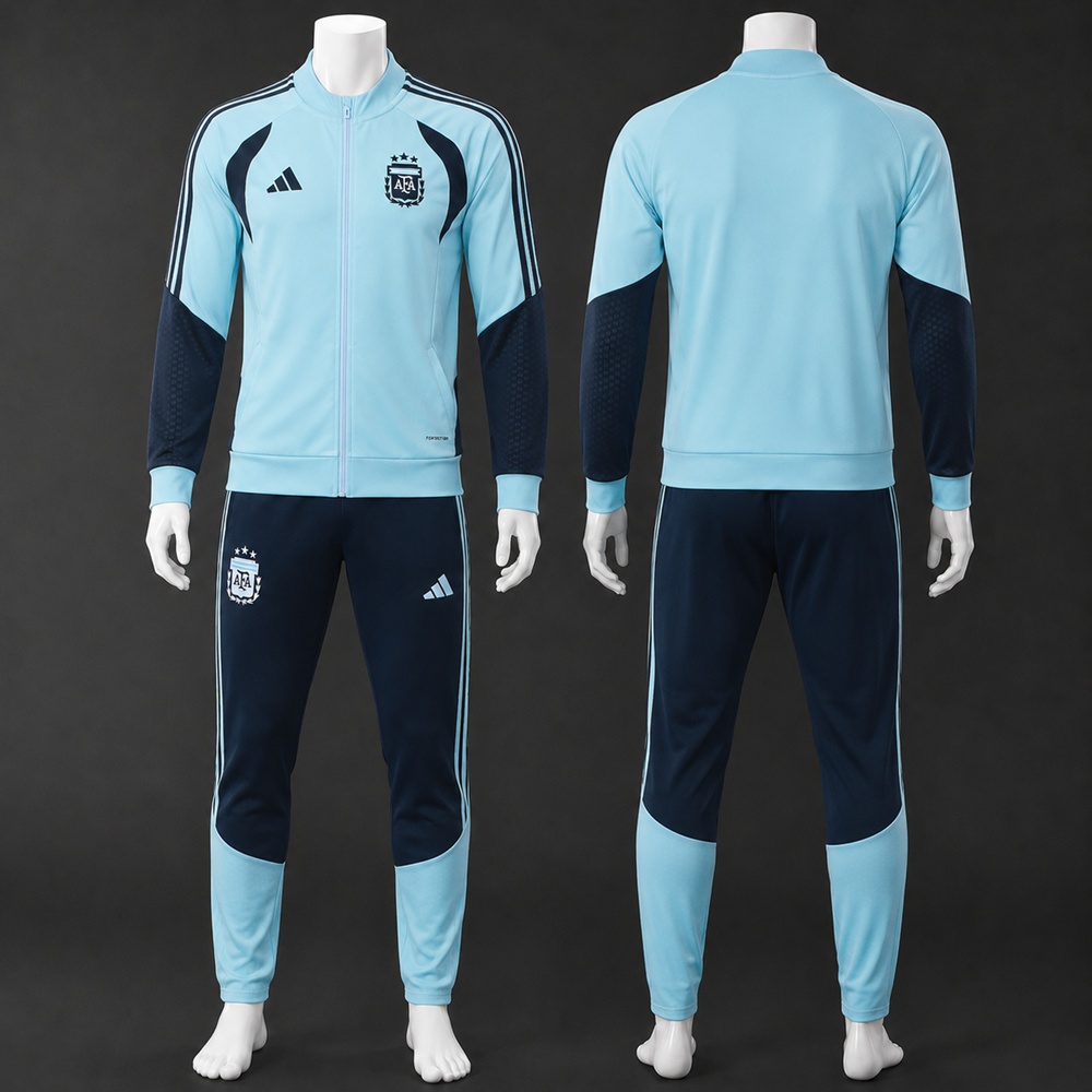 Argentina 26/27 Sky Blue and Navy Jacket Kit