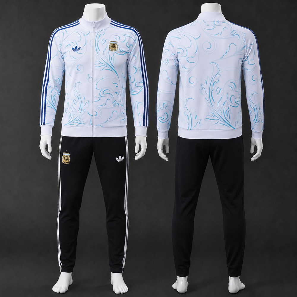 Argentina 26/27 White & Blue Jacket Kit